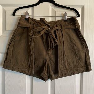 Free people green shorts